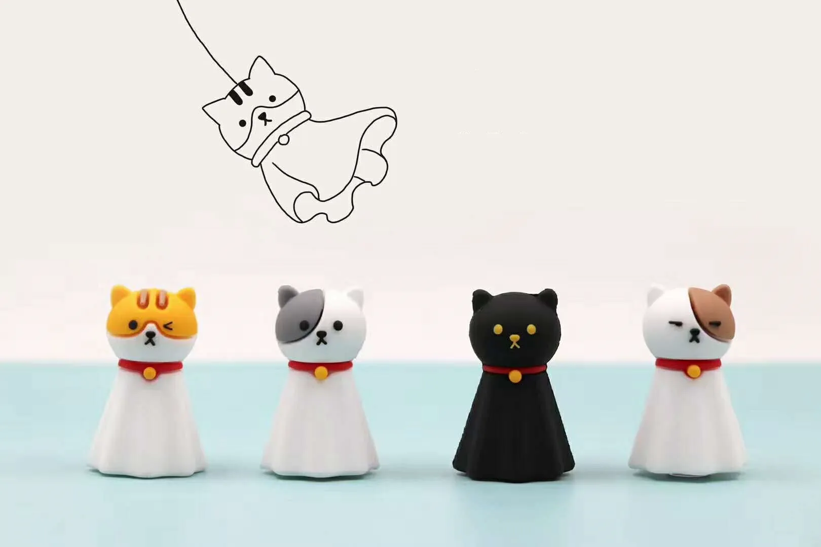 223172 SUNNY CAT DOLL GEL PEN-18