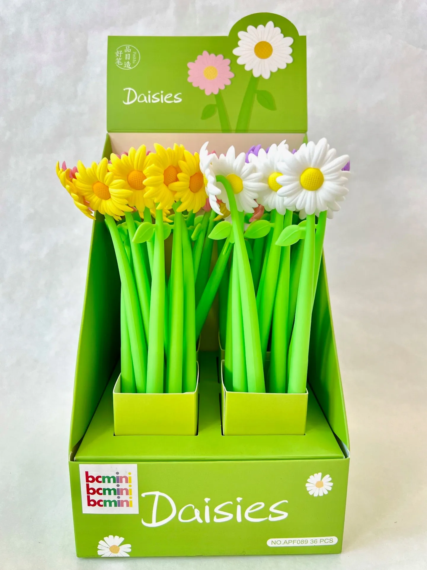 22576 DAISIES GEL PEN-48