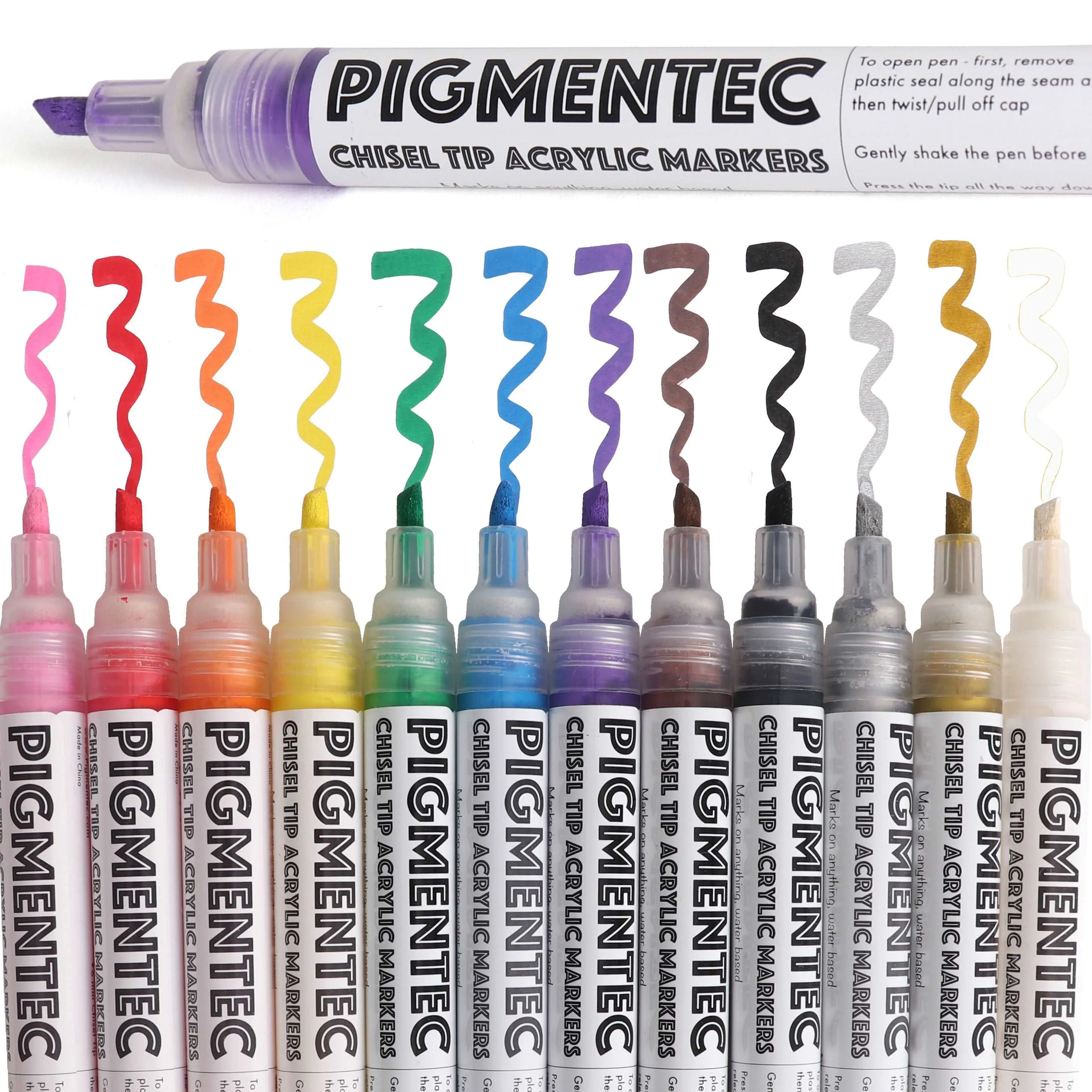 Acrylic Markers - Chisel Tip