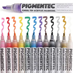 Acrylic Markers - Chisel Tip
