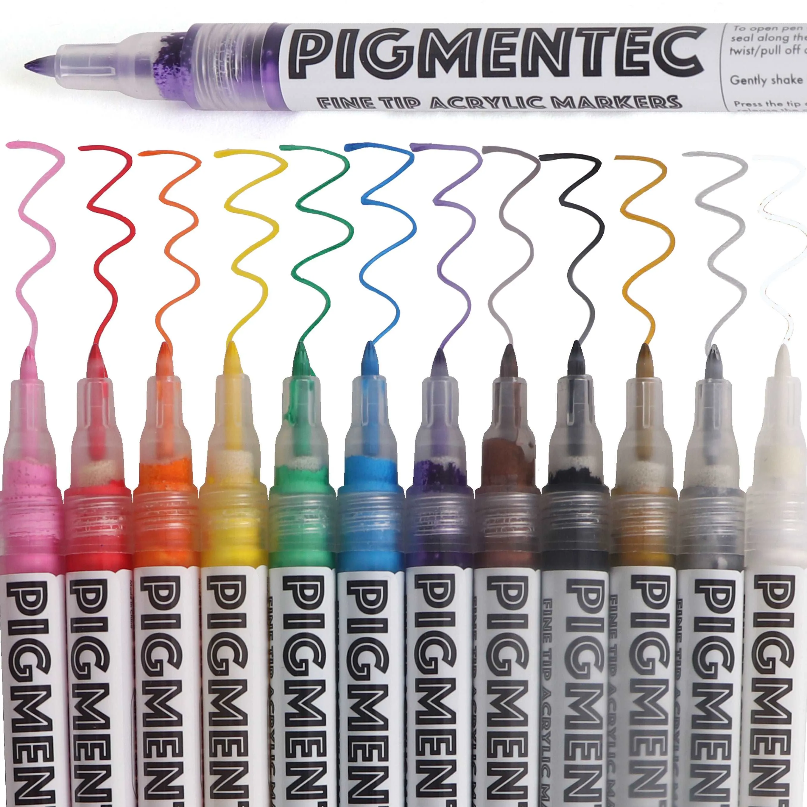 Acrylic Markers - Fine Tip
