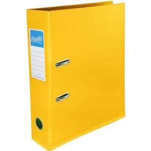Bantex Lever Arch File 75Mm A4 Yellow