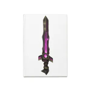 Brown and Purple Sword Hardcover Journal (A5)