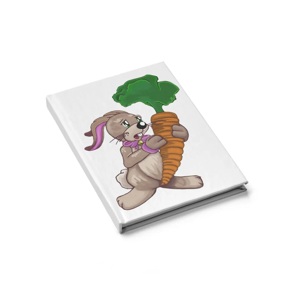 Bunny with Carrot Journal - Blank