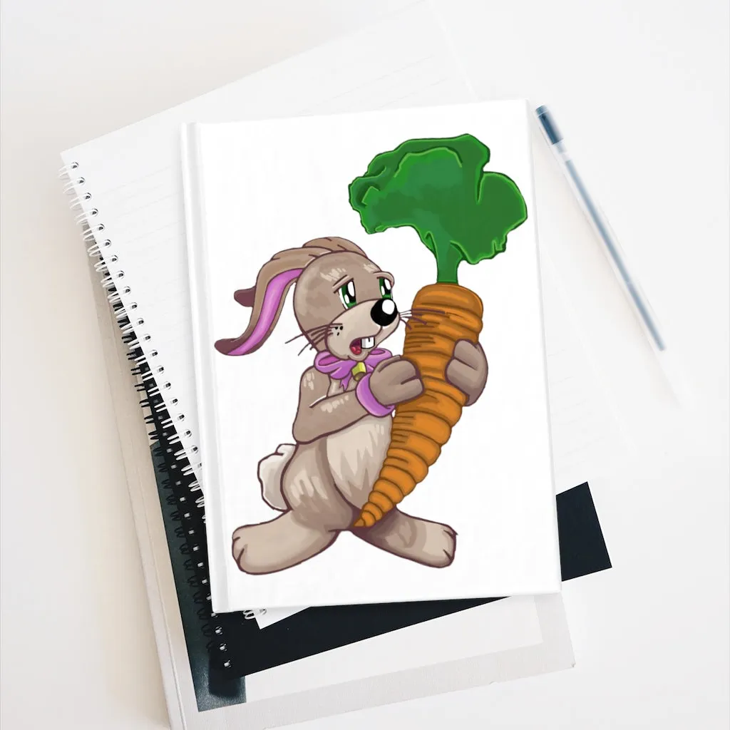 Bunny with Carrot Journal - Blank