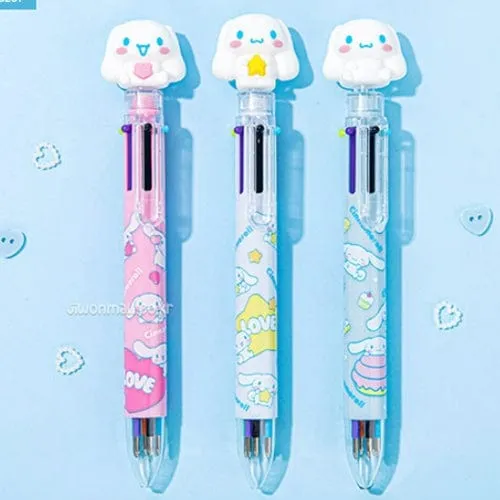 Cinnamoroll Mascot 6-Color Mechanical Pens