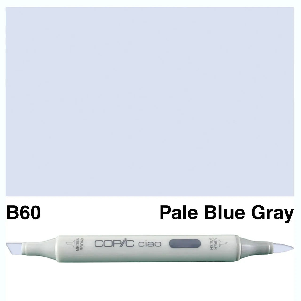 COPIC: Ciao Marker B60 (Pale Blue Gray) ORMD