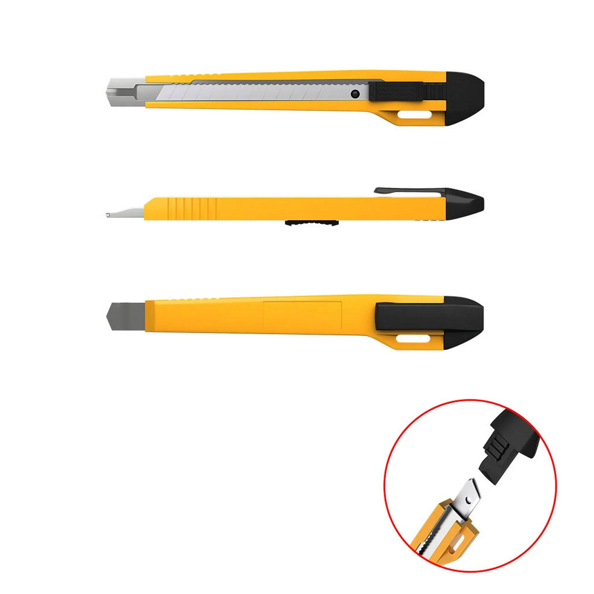 ErichKrause Universal Stationery knife with automatic blade fixation, 9mm