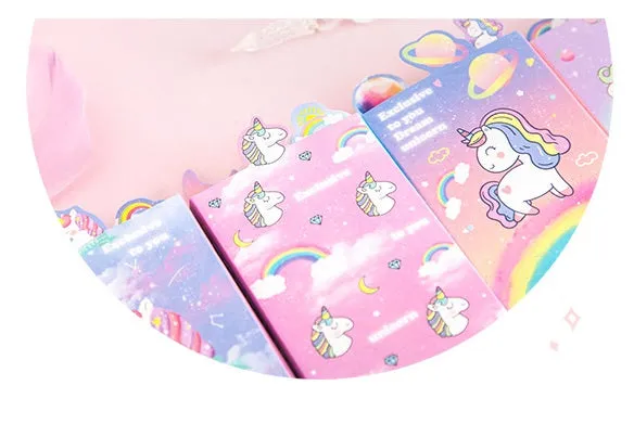 Folding Sticky Notes - Unicorn