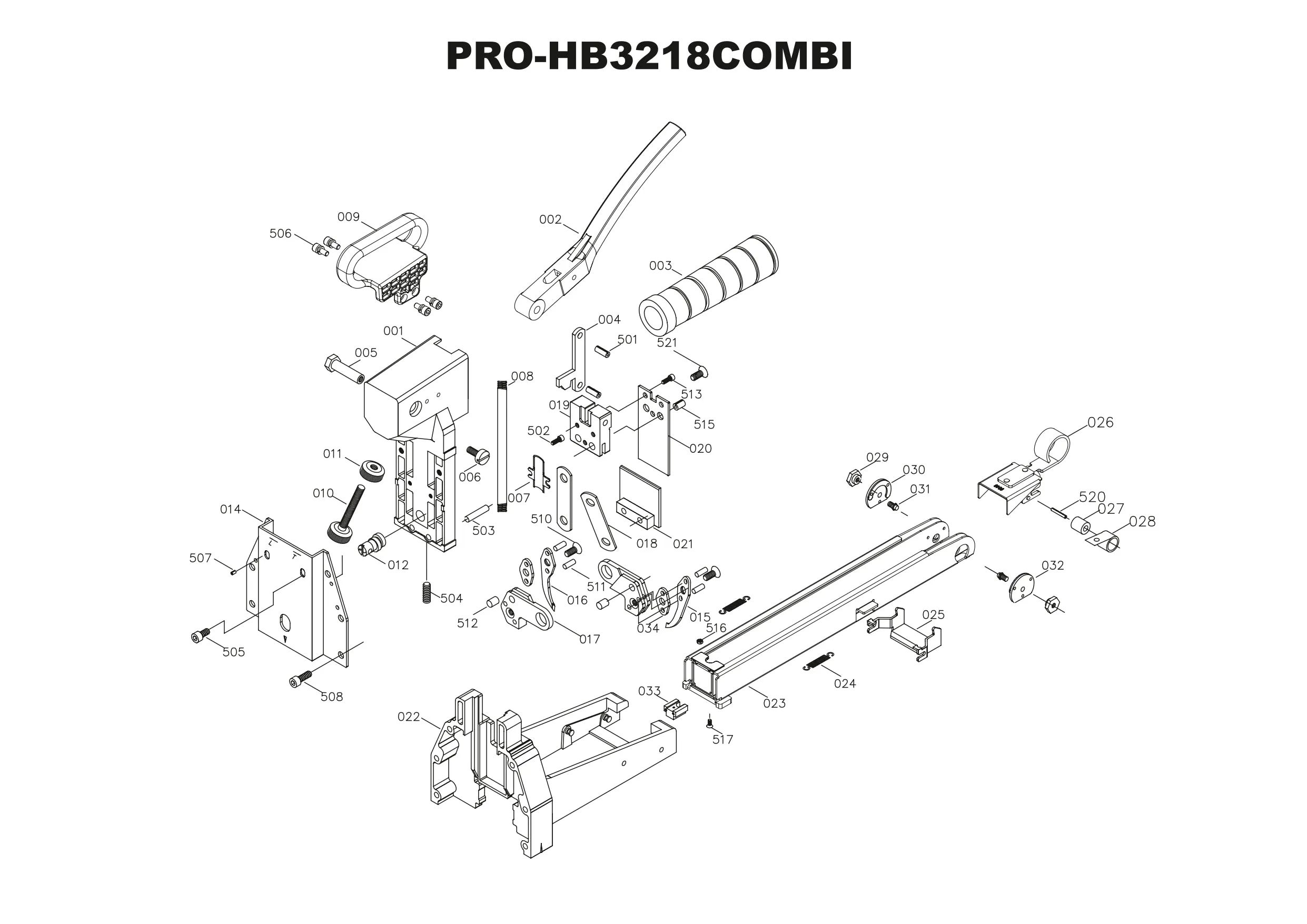 HAND BOXER KAYMO PRO-3218 COMBI 15/18
