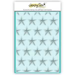 HONEY BEE STAMPS: Star Spangled | 3D Embossing Folder