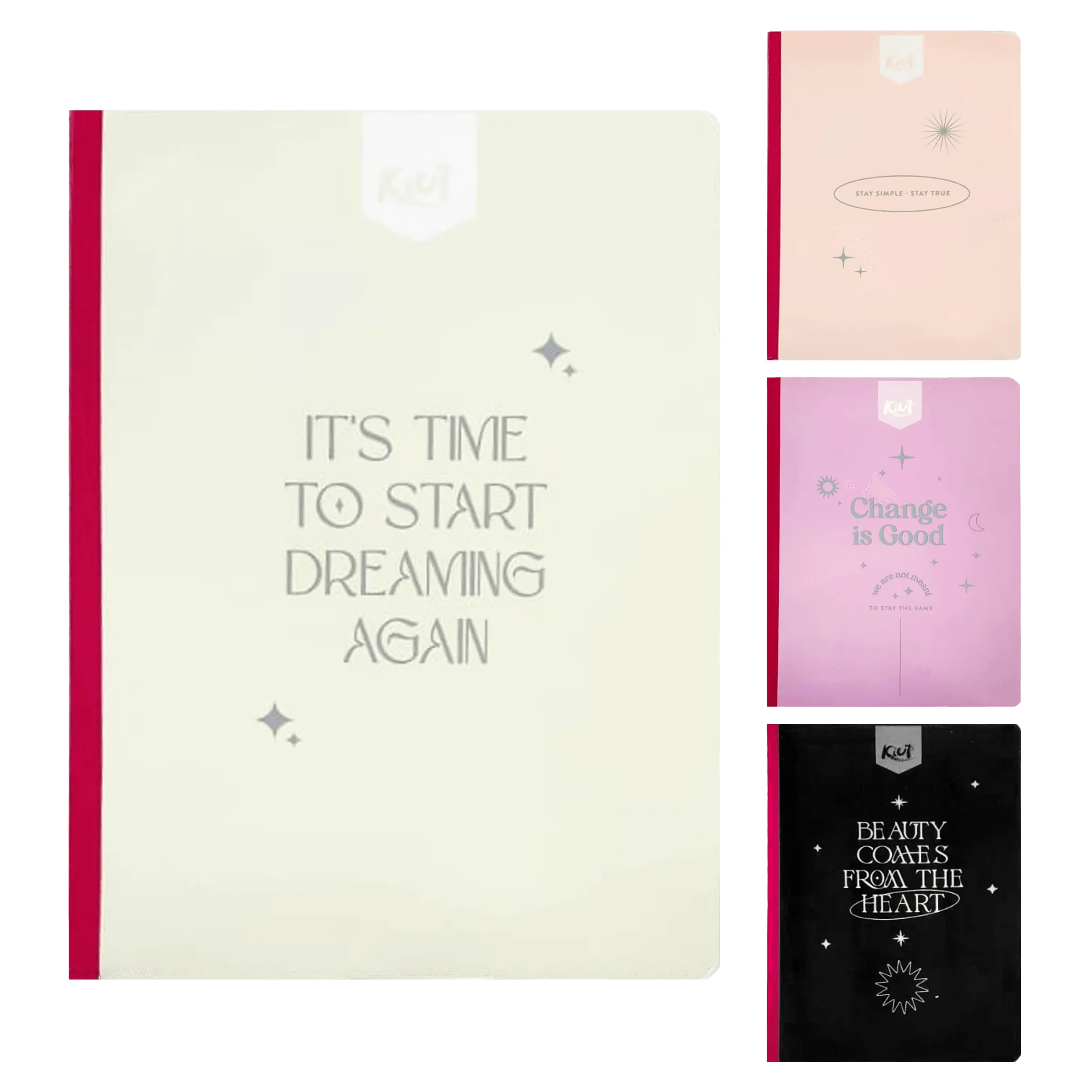 Kiut Notebooks with Messages - Soft Cover