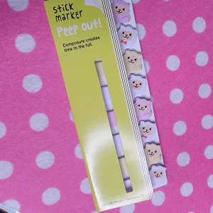 Mind Wave, Kawaii Peep Out Sheep Page Markers