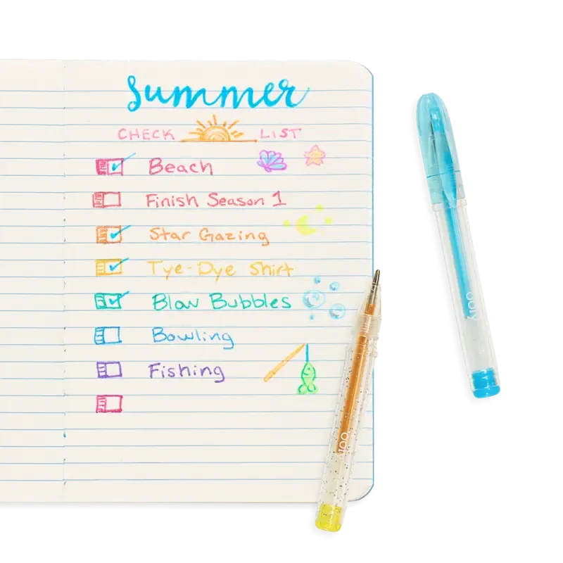 mini doodlers scented gel pens - set of 20