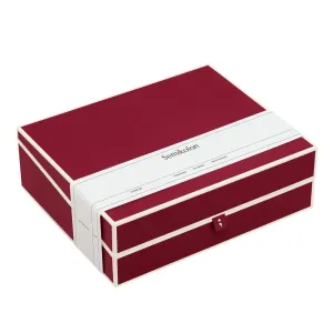 Semikolon Document Storage Box - Burgundy (Ì)