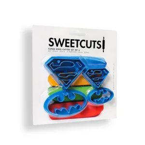 Super Hero Cutter Set (4)