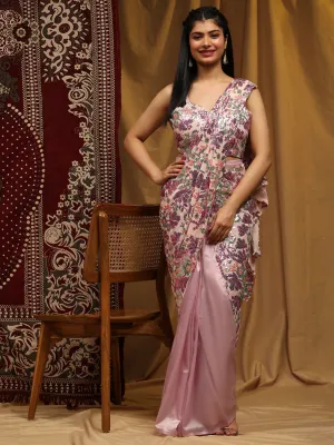 Women's Designer Party Wear Ready To Wear Sequins Sarees