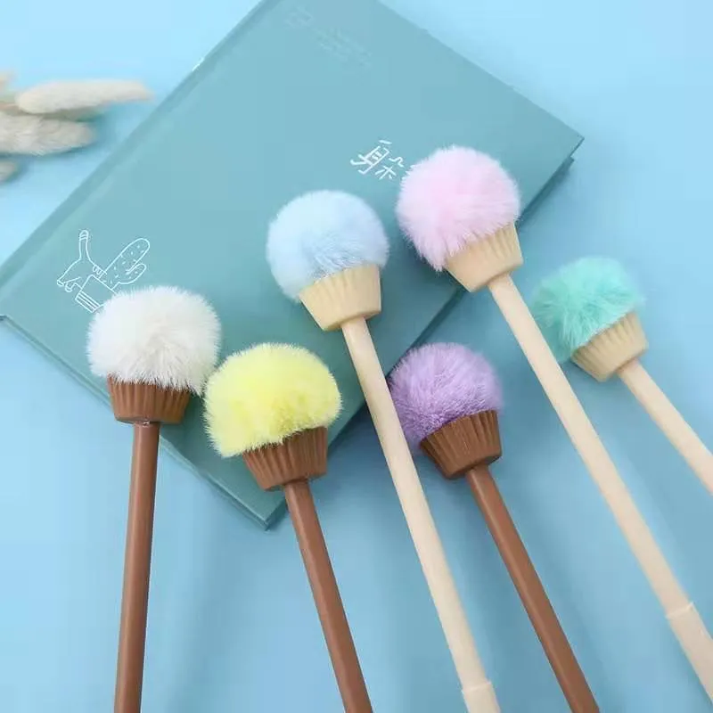 X 22357 POM POM CUPCAKE GEL PEN-DISCONTINUED