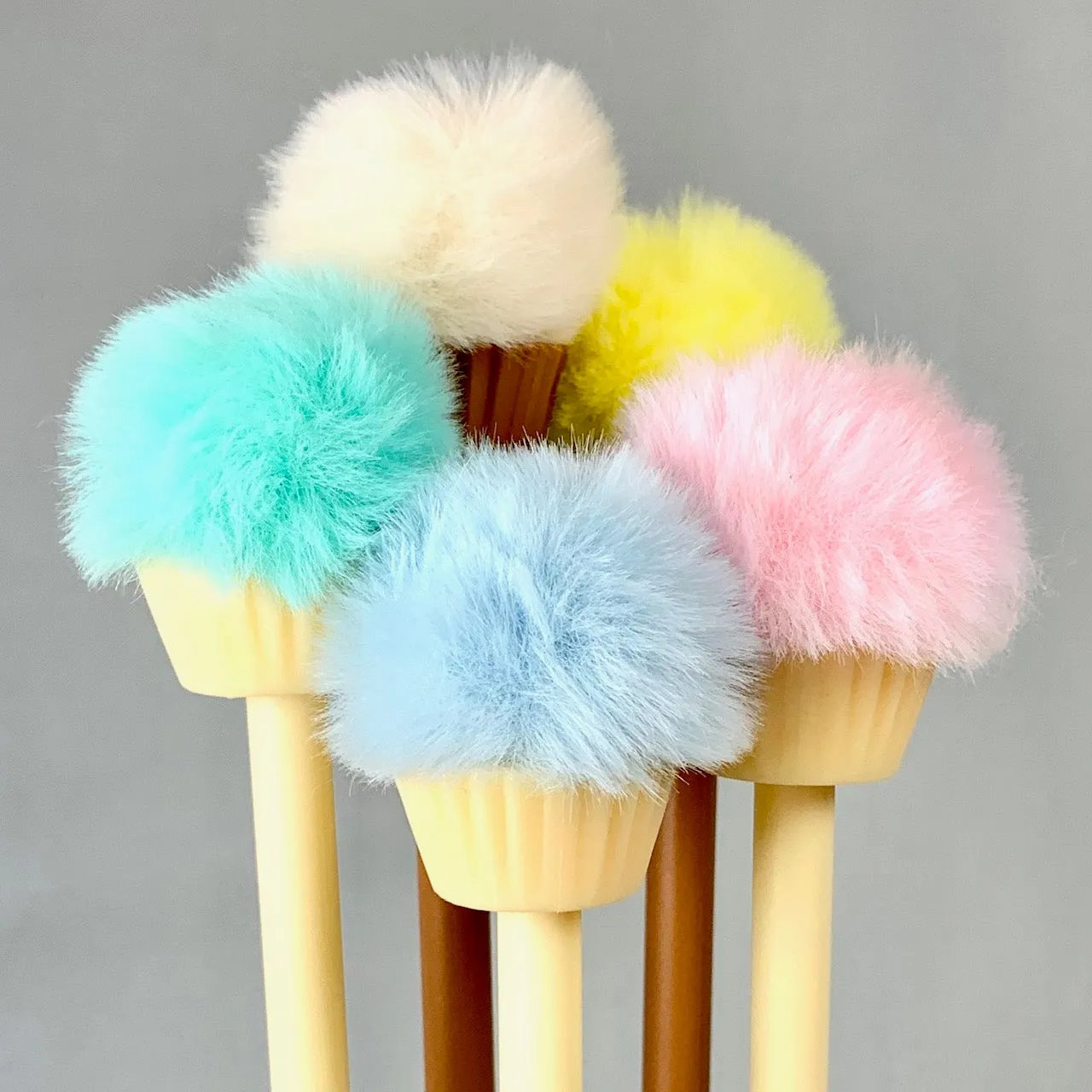 X 22357 POM POM CUPCAKE GEL PEN-DISCONTINUED