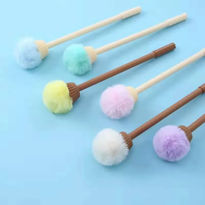 X 22357 POM POM CUPCAKE GEL PEN-DISCONTINUED