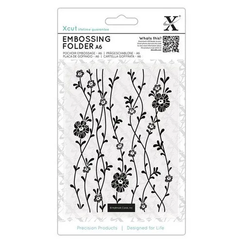 Xcut A6 Embossing Folder - Blossom Vines (XCU 515232)